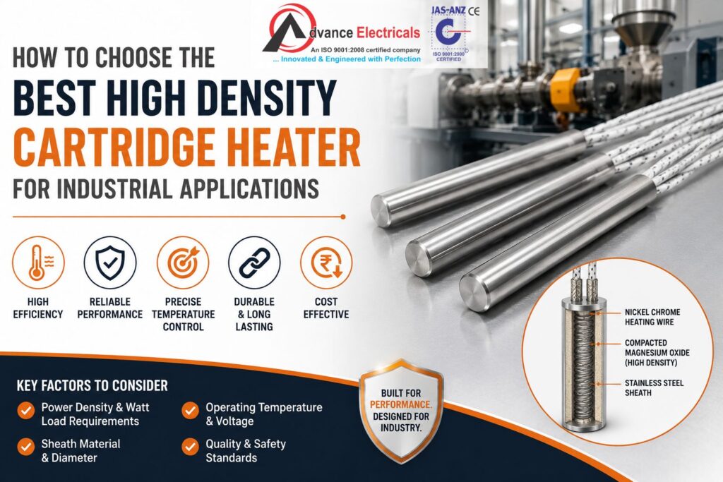 High Density Cartridge Heater Manufacturers