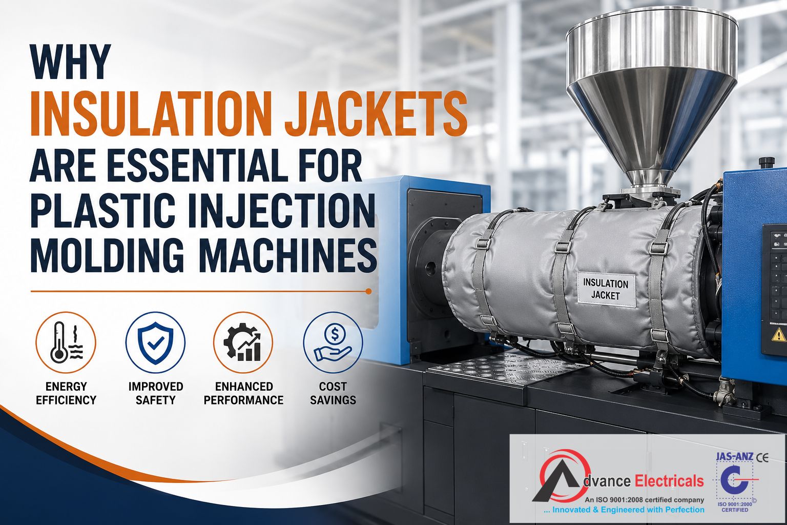 Insulation Jacket for Plastic Machine