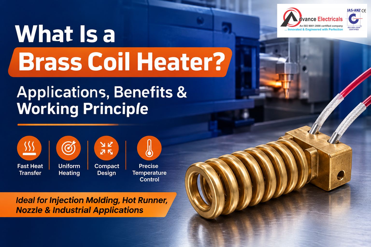 Brass Coil Heater-Applications, Benefits & Working Principle