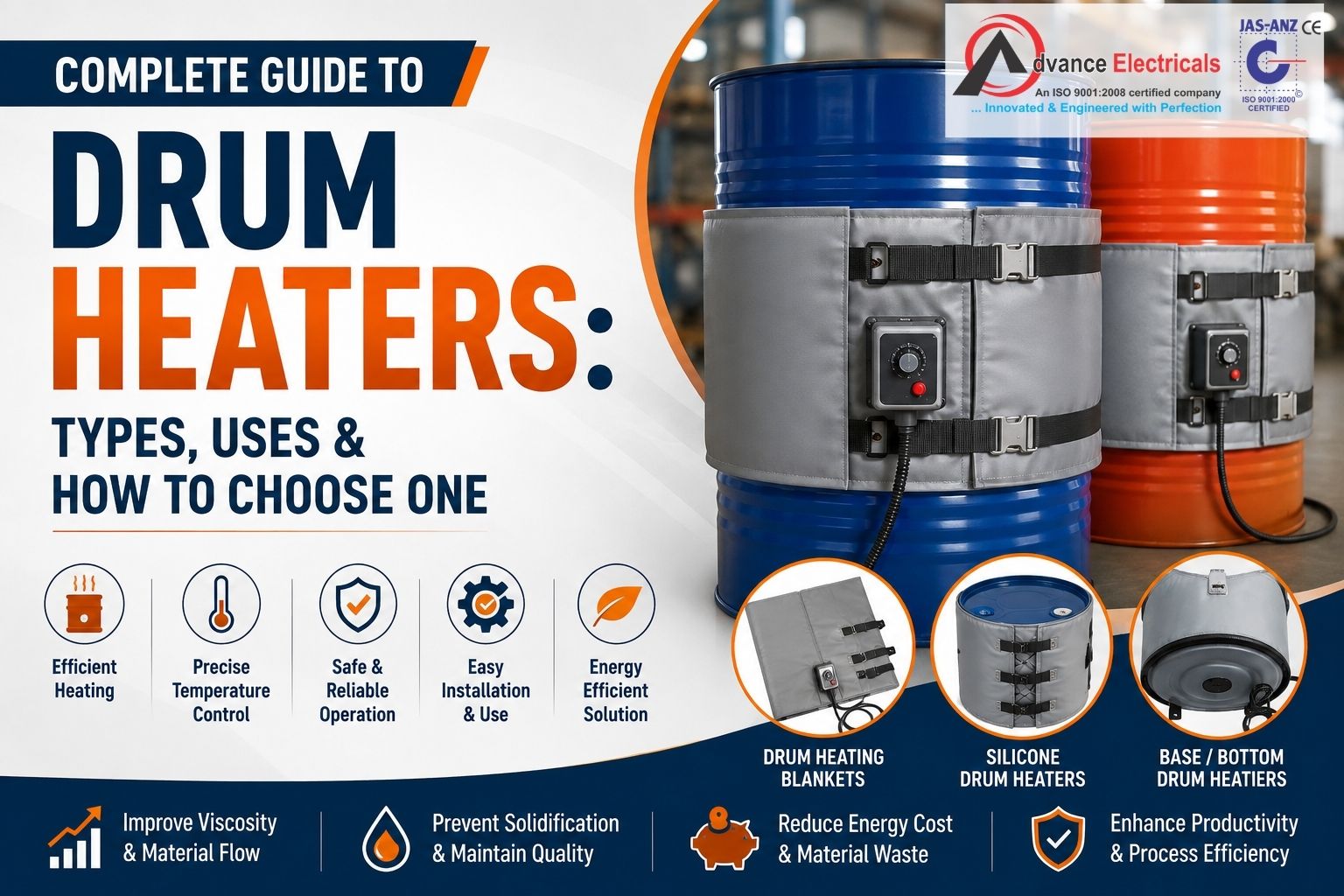 Drum Heaters Types, Uses