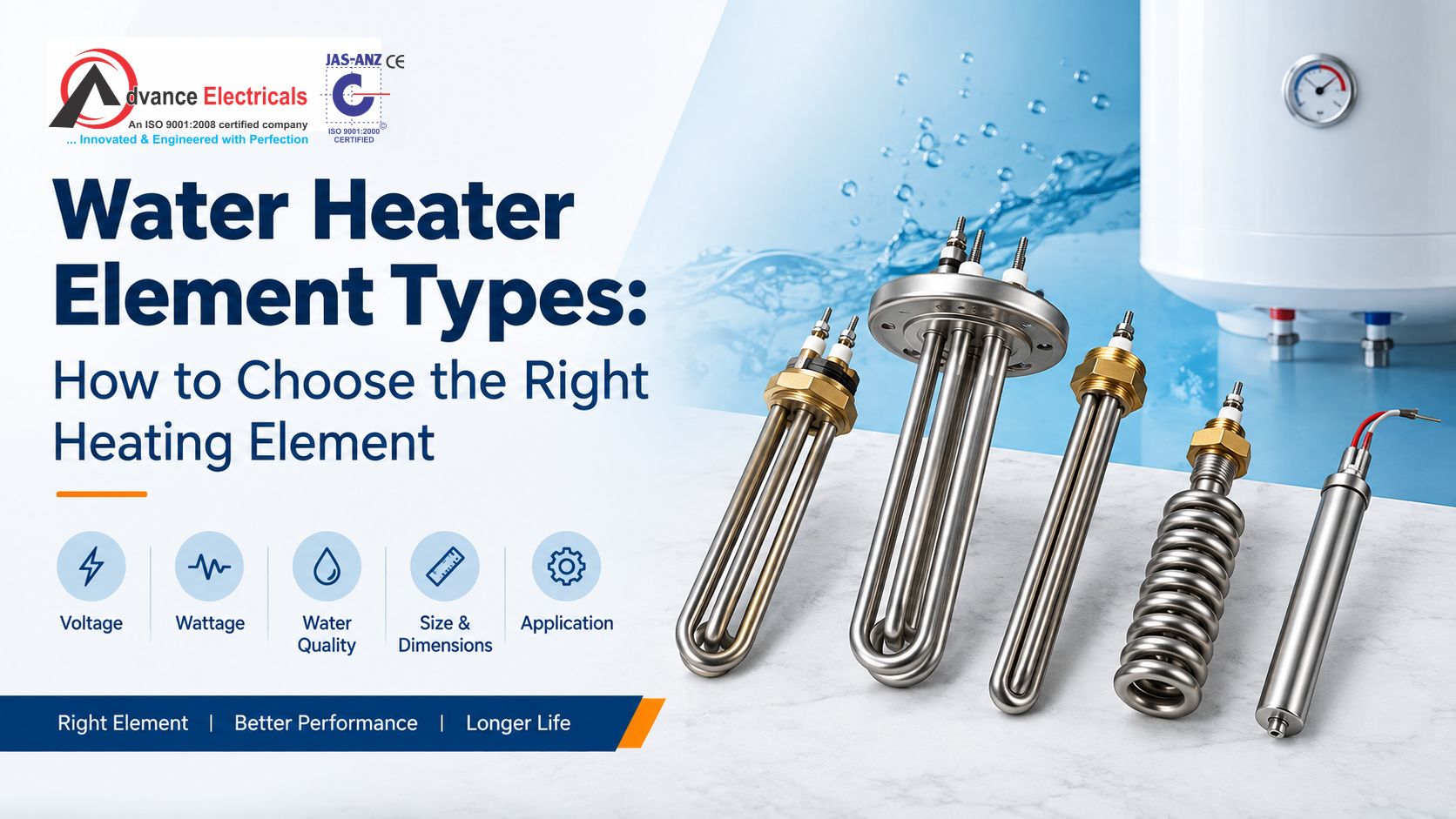 Water Heater Element Types